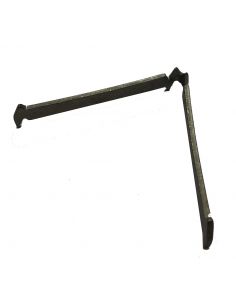 Trépied en acier réfractaire Ø 65mm 2