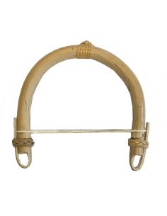 ANSE DE THEIERE ROTIN ROND M5 - DIAMETRE 10 CM