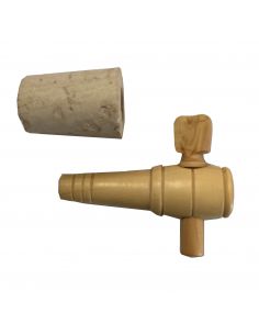Robinet vinaigrier avec liège PM 2