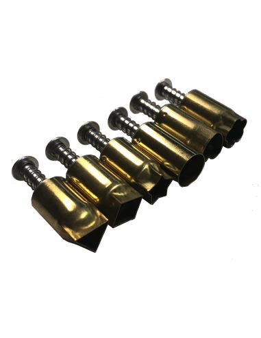 SET DE 6 EMPORTE PIECES LAITON SERIE A