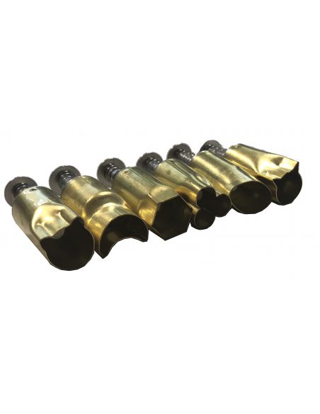 SET DE 6 EMPORTE PIECES LAITON SERIE B