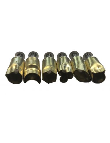 SET DE 6 EMPORTE PIECES LAITON SERIE B