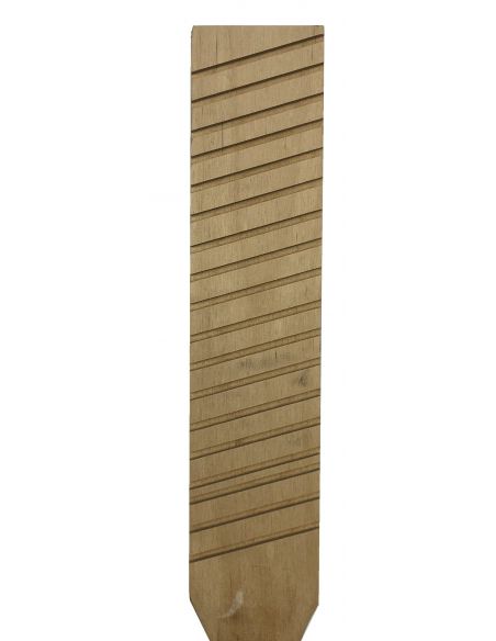 BATTE EN BOIS RAINUREE