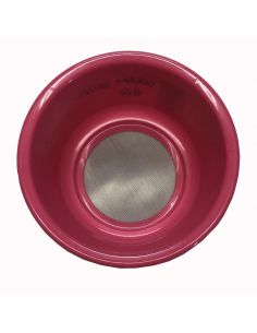 TAMIS PLASTIQUE ROUGE MESH60 Ø160mm