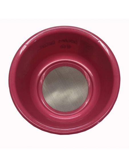 TAMIS PLASTIQUE ROUGE MESH60 Ø160mm