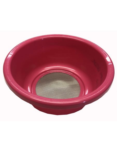 TAMIS PLASTIQUE ROUGE MESH60 Ø160mm