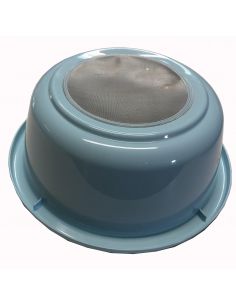 TAMIS PLASTIQUE BLEU MESH80 Ø240mm 2