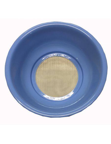 TAMIS PLASTIQUE BLEU MESH60 Ø360mm