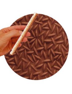 R04 -MINI ROULEAU A TEXTURER - 16 CM - RIZ