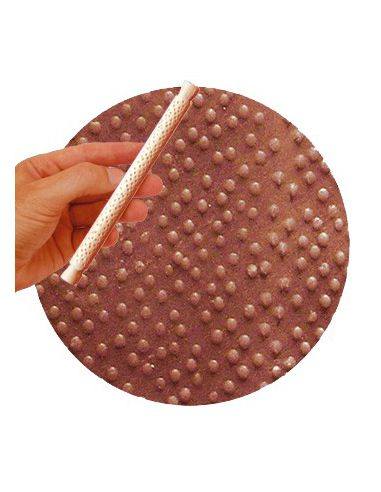 R15 -MINI ROULEAU A TEXTURER - 16 CM - POINTS