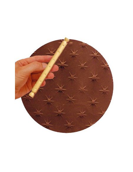 R17 MINI ROULEAU A TEXTURER PETITES ETOILES