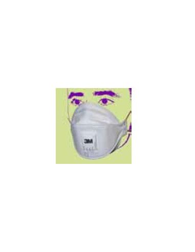 MASQUE  DE PROTECTION JETABLE PLIABLE AVEC SOUPAPE