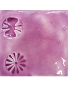 sur faïence blanche  