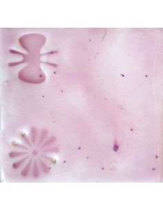 sur faïence blanche  