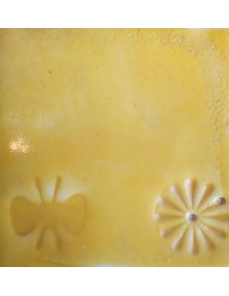 sur faïence blanche  