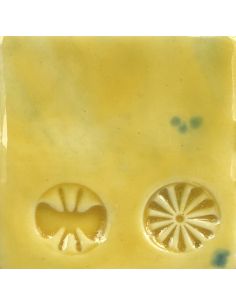 sur faïence blanche