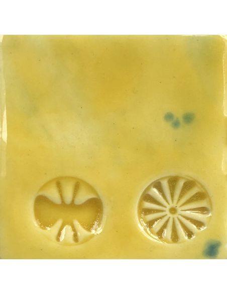 sur faïence blanche