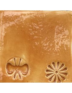 sur faïence blanche