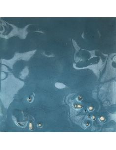 sur faïence blanche