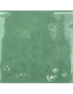 sur faïence blanche