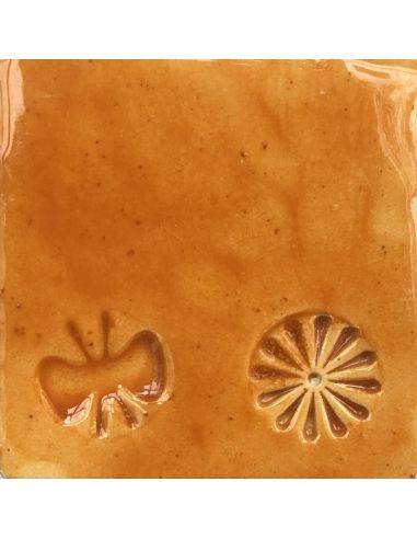 sur faïence blanche