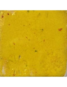 sur faïence blanche