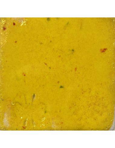 sur faïence blanche