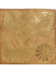 sur faïence blanche