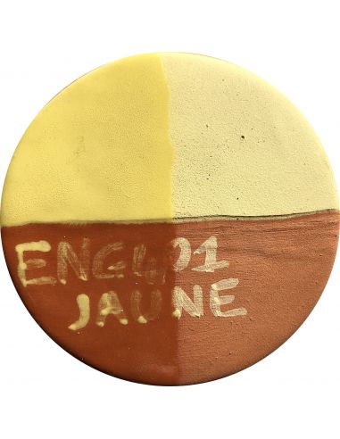 Sur faïence rouge