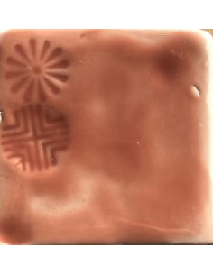 sur faïence blanche