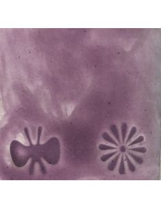 Sur faïence blanche