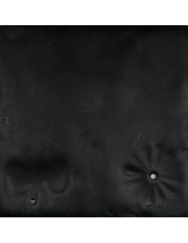 Sur faïence blanche