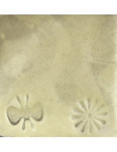 Sur faïence blanche