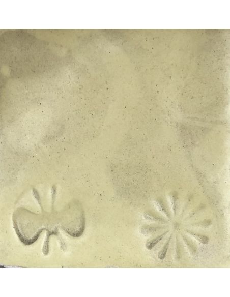 Sur faïence blanche