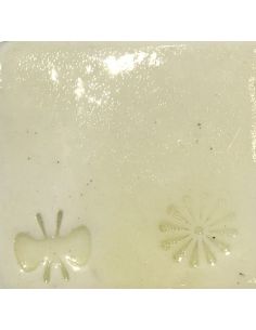 Sur faïence blanche