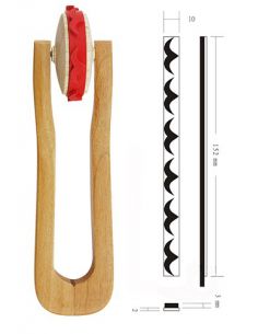 ROULEAU A TEXTURER POUR FRISE n°02 2