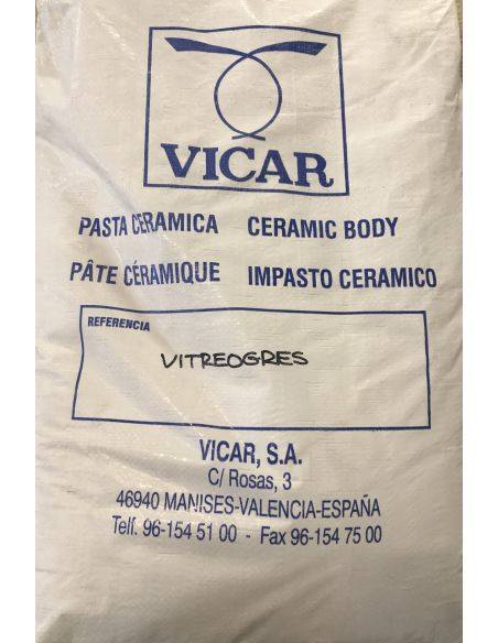Grès porcelainique blanc pour coulage en poudre VITRC I VICAR
