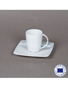 TASSE CAFE AVEC SOUCOUPE EYE