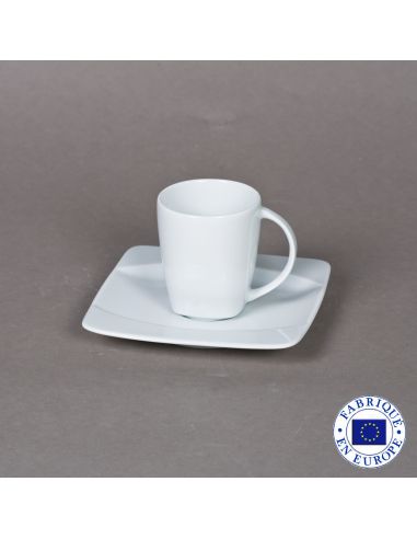 TASSE CAFE AVEC SOUCOUPE EYE