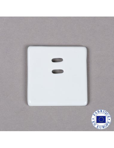 PENDENTIF CARRE DOUBLE PASSANT