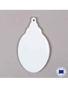 PLAQUE A SUSPENDRE OVALE