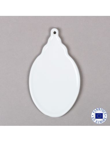 PLAQUE A SUSPENDRE OVALE