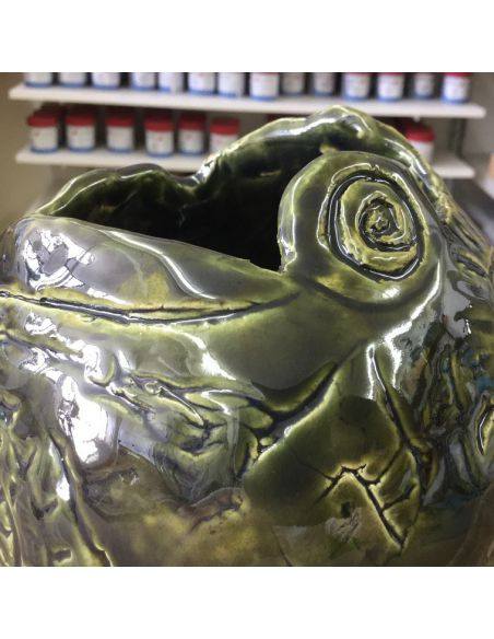 EMAIL BRILLANT OLIVE 200ML / 1040°C - 1060°C - BO9344