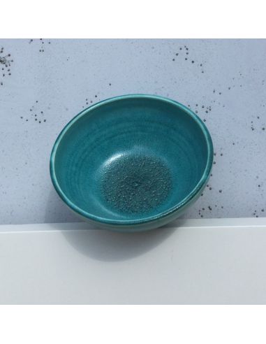 BO9565 Émail faïence Turquoise cristallisé...