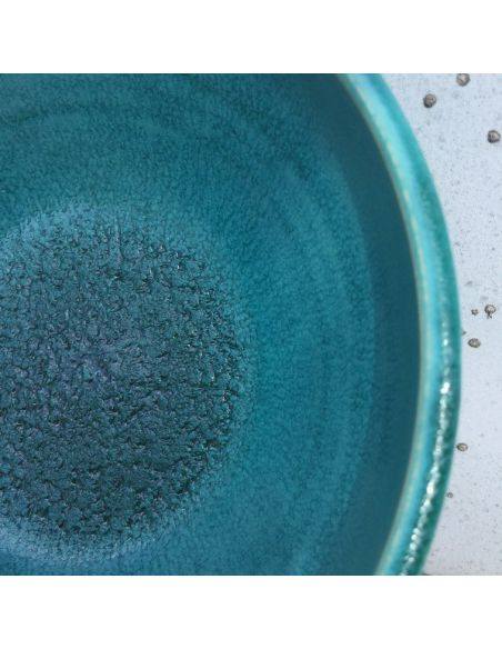 BO9565 Émail faïence Turquoise cristallisé satiné |BOTZ