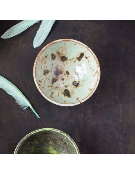 BO9571 Émail faïence Vert brun pyrité | BOTZ