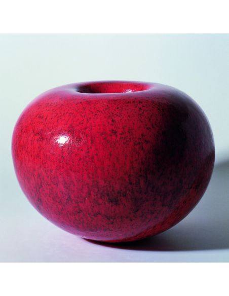 BO9605 Émail faïence rouge moucheté | BOTZ