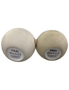 Grès blanc à chamotte impalpable PRAI I SIO-2 2