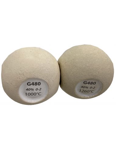 GRES BLANC CHAMOTTE 40 % 0 Ã  2 - G480 