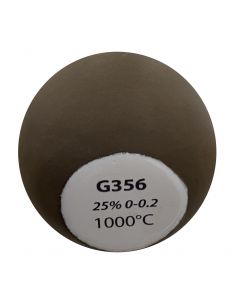 Grès NOIR de basse température à chamotte impalpable G356... 2